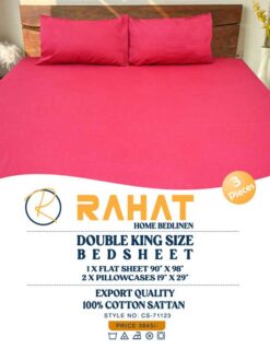Red-Self-Print-Lines bedsheet